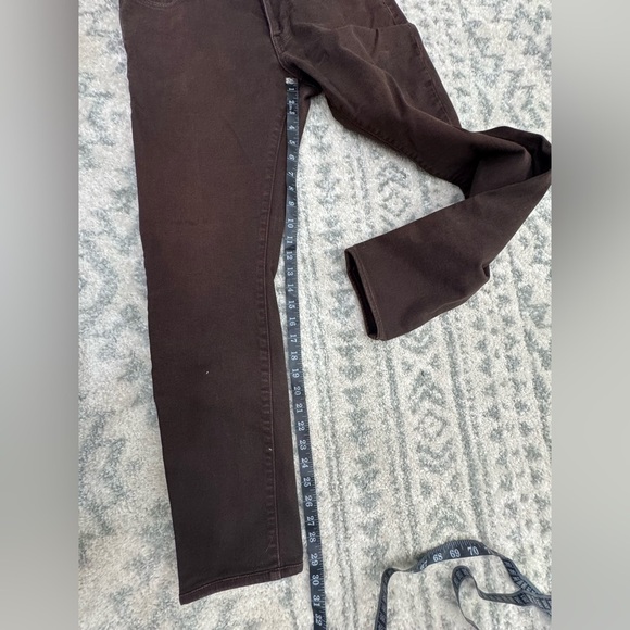 Vince Mens Designer Brown Jeans Size 30 Slim Fit - Picture 13 of 13